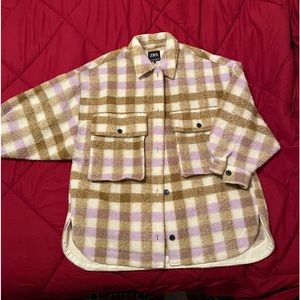 Zara flannel Shacket